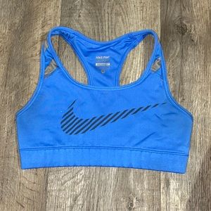 Blue Nike Sports Bra